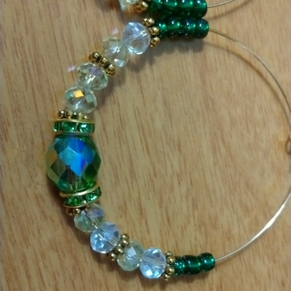 Hand crafted earrings - Picture 4 of 5